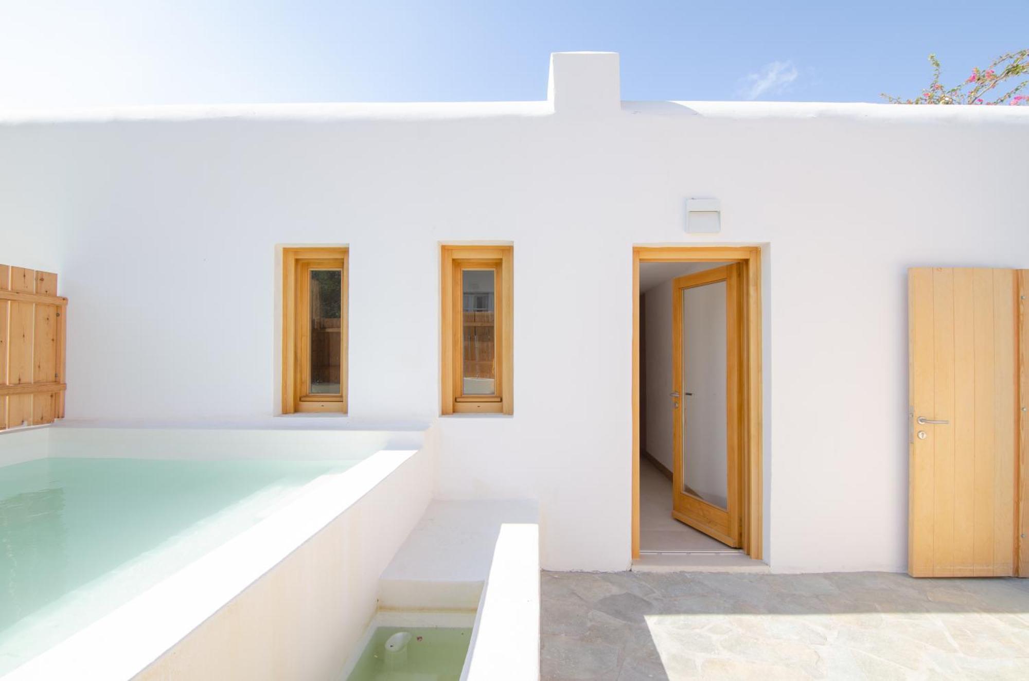 Dionysos Seaside Resort Ios Milopótasz Kültér fotó